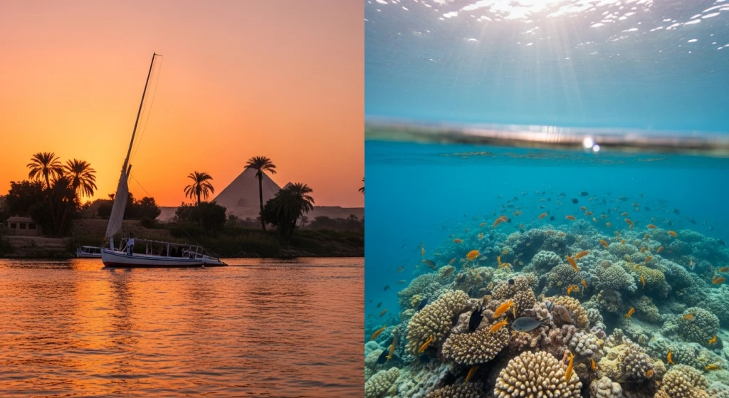 Dolu Dolu Nil’den Kızıldeniz’e  Kahire & Sharm El Sheikh Rotası
