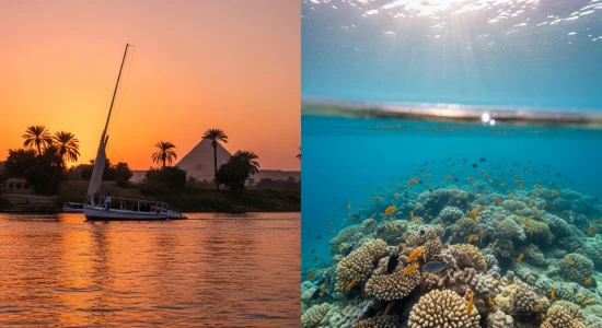 Dolu Dolu Nil’den Kızıldeniz’e  Kahire & Sharm El Sheikh Rotası
