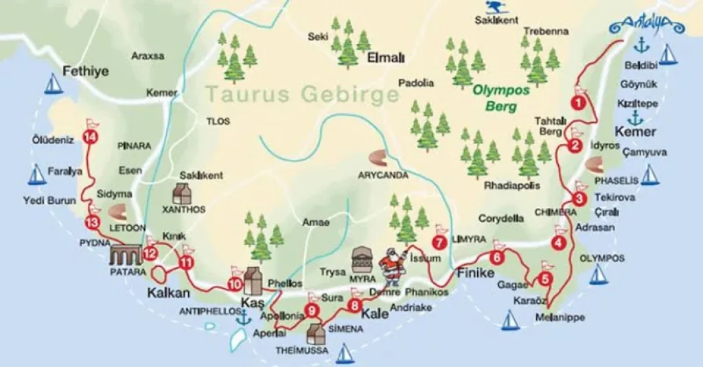 Lycian Way Hiking Trail