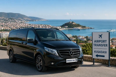 Private Transfer from Kusadasi to Bodrum Milas (BJV) Airport – Mercedes Vito