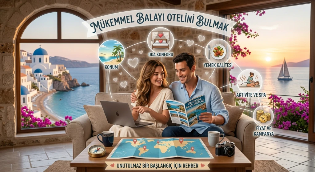 Balayı Oteli Seçerken Nelere Dikkat Edilmeli?