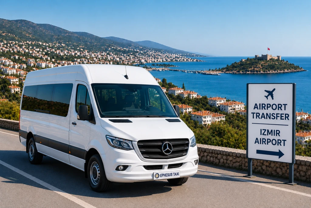 Private Transfer from Kusadasi to Izmir Adnan Menderes (ADB) Airport – Mercedes Sprinter