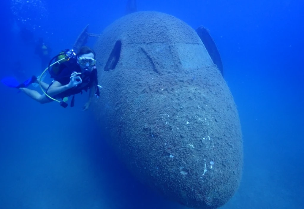 Kusadasi Airbus A300 Plane Wreck Dive-For Certified Divers
