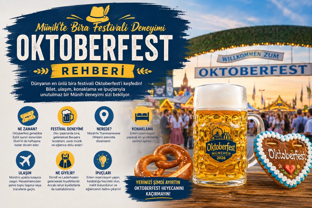 Oktoberfest Rehberi: Münih’te Bira Festivali Deneyimi
