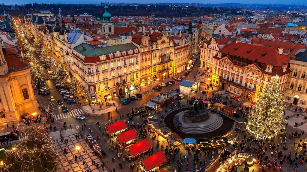 Bohemya'nın Işıltısı Prag Noel Pazarları Turu / AJet ile / 3 Gece Konaklamalı / İstanbul Çıkışlı
