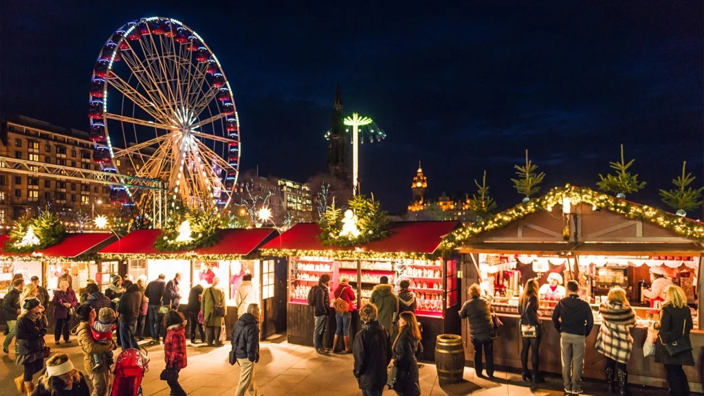 Londra & Edinburgh & Glasgow Günlükleri Noel Pazarları Turu / Türk Havayolları ile 4 Gece Konaklamalı  / İstanbul Çıkışlı