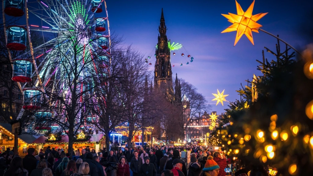 Londra & Edinburgh & Glasgow Günlükleri Noel Pazarları Turu / Türk Havayolları ile 4 Gece Konaklamalı  / İstanbul Çıkışlı
