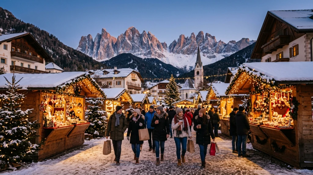Antalya Çıkışlı İtalya`nın & Dolomitler`in Masalsı Noel Pazarları Turu