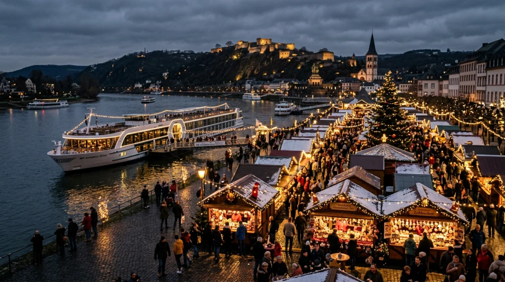 Ankara’dan Direkt Sefer İle Dolu Dolu Ren Nehri’nde Noel Pazarları V2