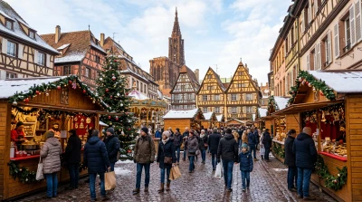 Dolu Dolu Noel Pazarları Alsace & Colmar & Strazburg Rotası Turu V2