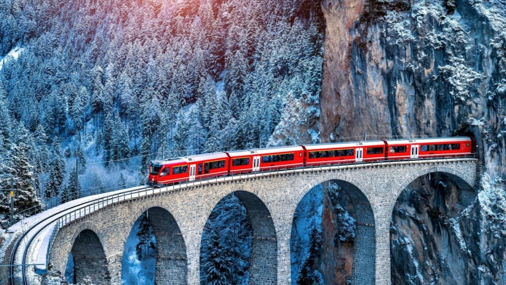Bernina Express ile Bir Avrupa Masalı Turu / Pegasus Hava Yolları ile /  7 Gece  Konaklamalı / İstanbul Çıkışlı