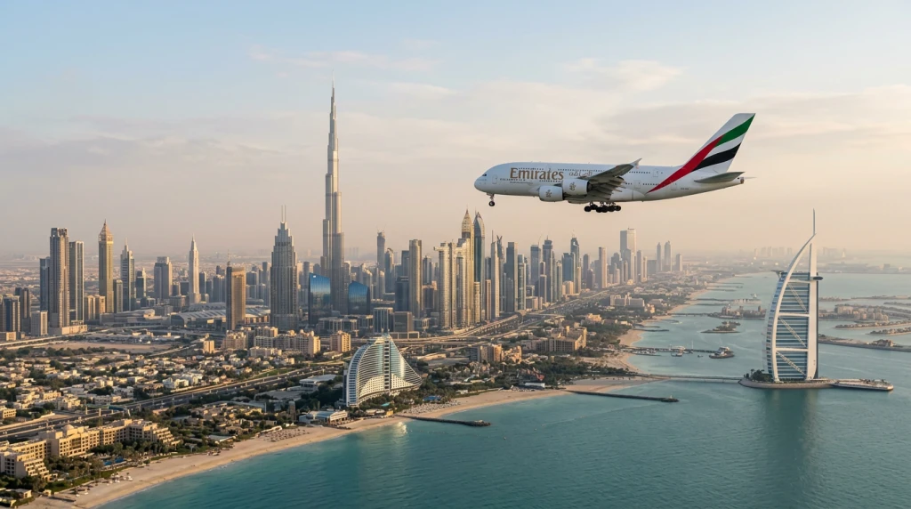 Emirates Havayolları İle Dubai Turu Rotası