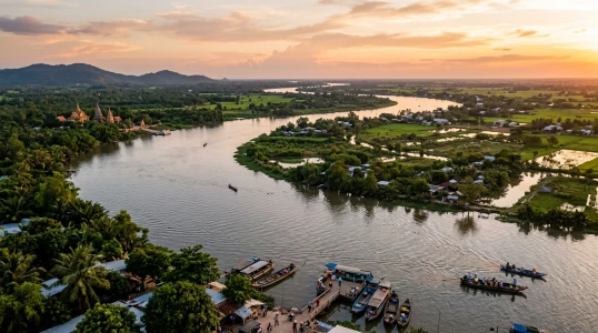 Vietnam & Kamboçya Turu Rotası (SGN-KTI)