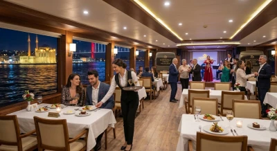 Bosphorus Dinner Cruise in Istanbul | Hotel Transfer & Private Table