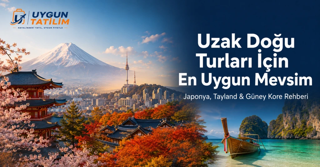 Uzak Doğu Turları İçin En Uygun Mevsim: Japonya, Tayland ve Güney Kore Rehberi