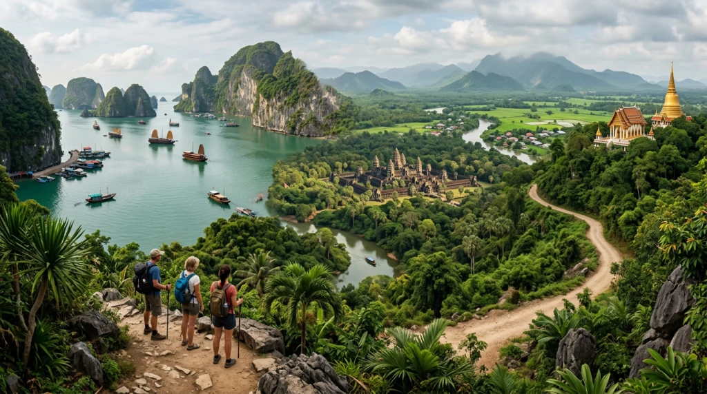Süper Promo Vietnam & Kamboçya ve Tayland Turu Rotası