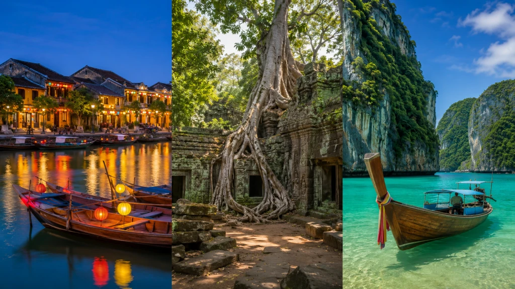 Dolu Dolu Vietnam & Kamboçya ve Tayland Turu Rotası