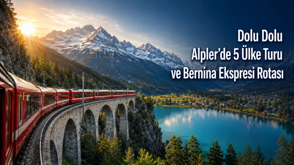 Süper Promo Alpler'de 5 Ülke Turu ve Bernina Ekspresi Rotası V2