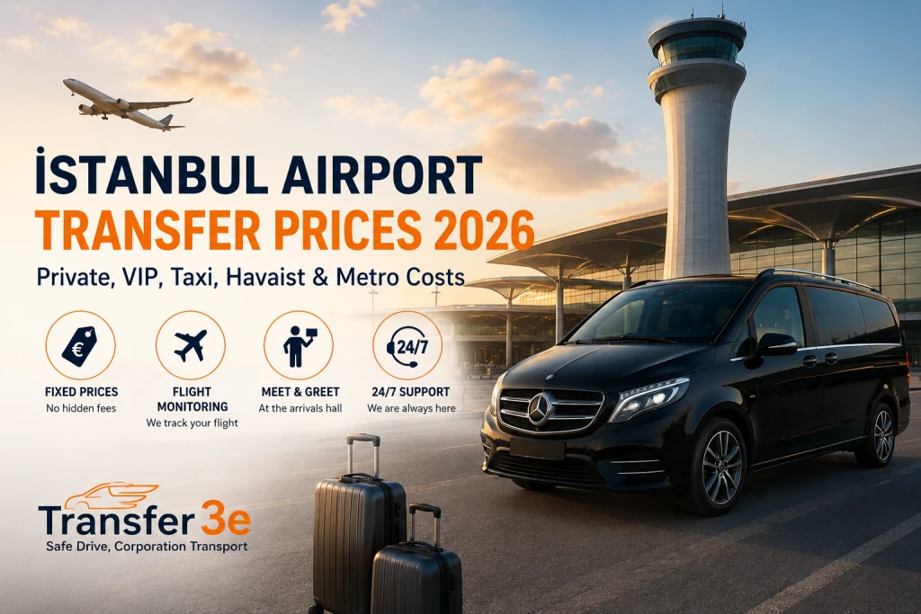 Istanbul Airport Transfer Prices 2026 current