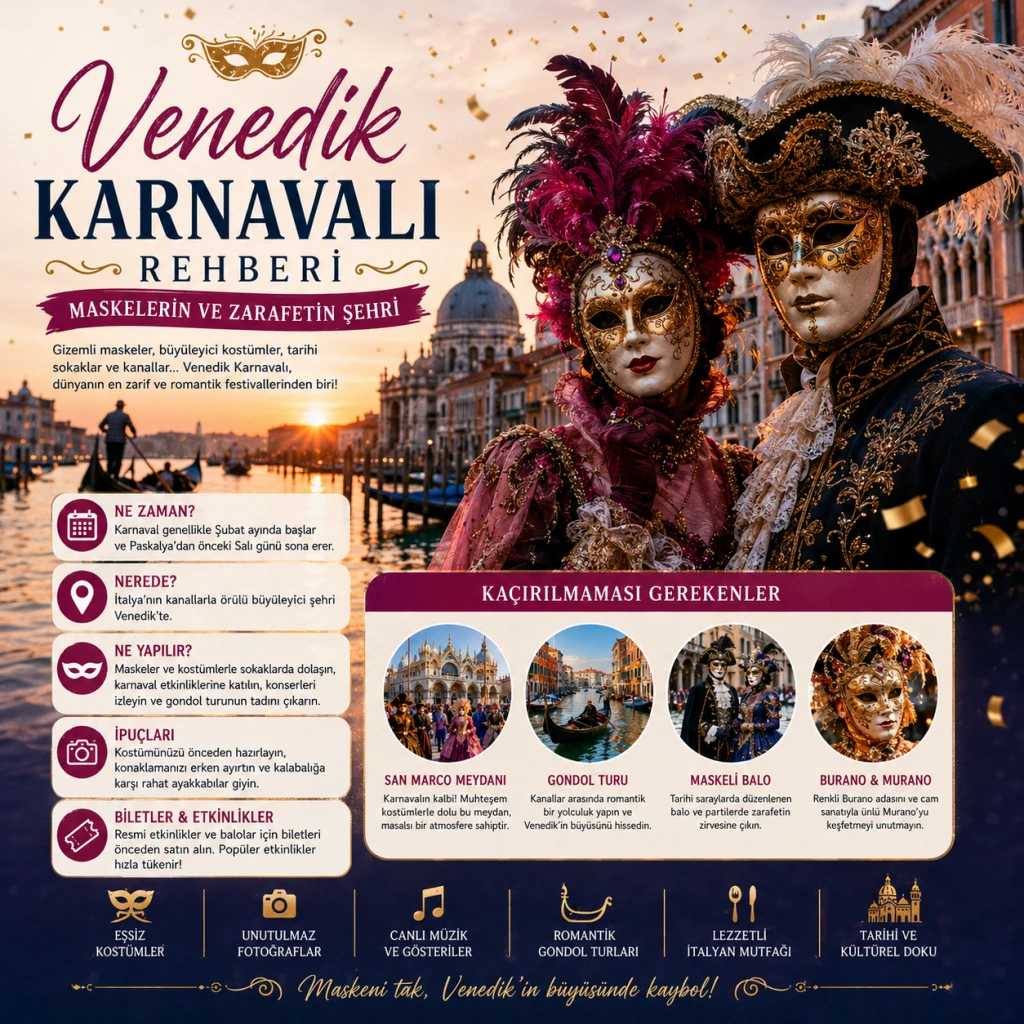 Venedik Karnavalı Rehberi