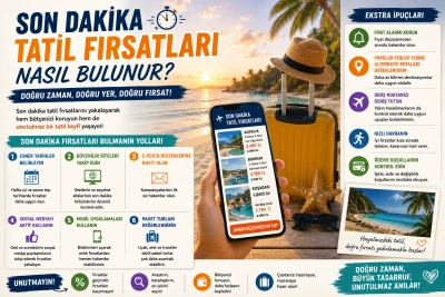 Son Dakika Tatil Fırsatları Nasıl Bulunur?