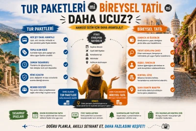 Tur Paketleri mi Bireysel Tatil mi Daha Ucuz?