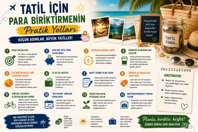 Tatil İçin Para Biriktirmenin Pratik Yolları