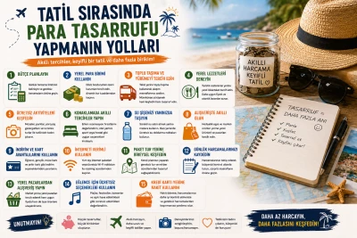 Tatil Sırasında Para Tasarrufu Yapmanın Yolları