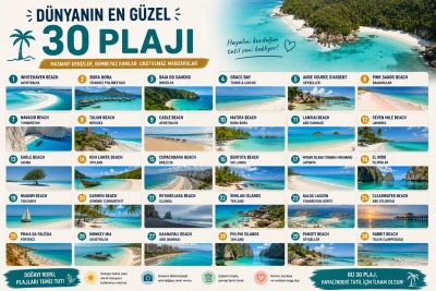 Dünyanın En Güzel 30 Plajı
