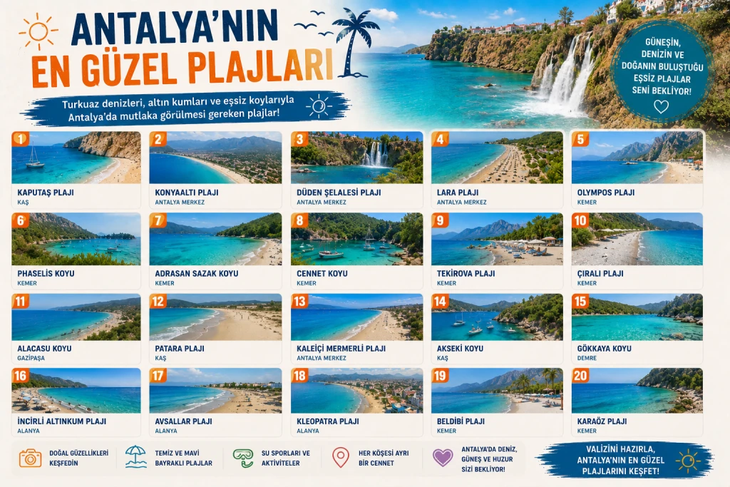 Antalya’nın En Güzel Plajları