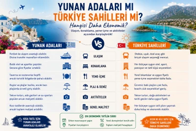 Yunan Adaları mı Türkiye Sahilleri mi? Hangisi Daha Ekonomik?