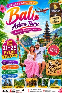 21 Eylül Bali  turu