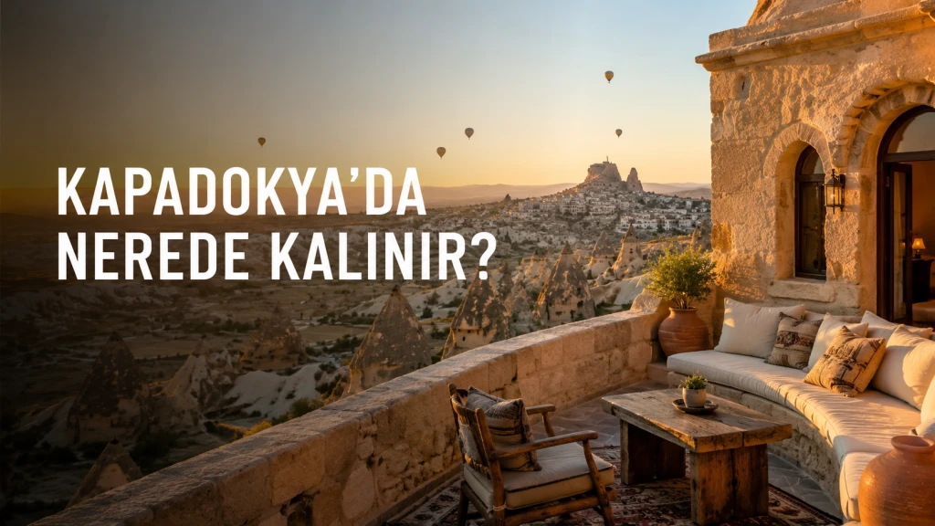 Kapadokya’da Nerede Kalınır? Göreme, Ürgüp, Uçhisar ve Avanos Rehberi