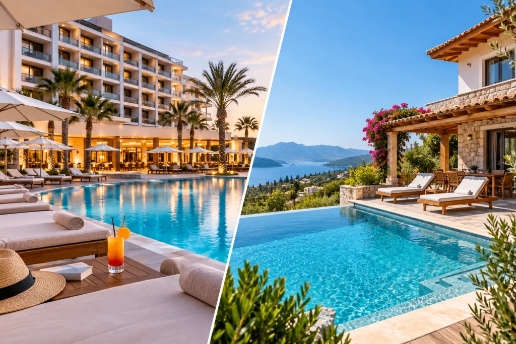 Hotel or Villa for Vacation? Which Is More Advantageous?