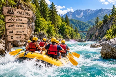 Türkiye’de Rafting Yapılacak En İyi Yerler: En Güzel 12 Rafting Rotası