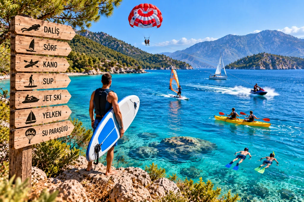 Los mejores lugares para practicar deportes acuáticos en Turquía