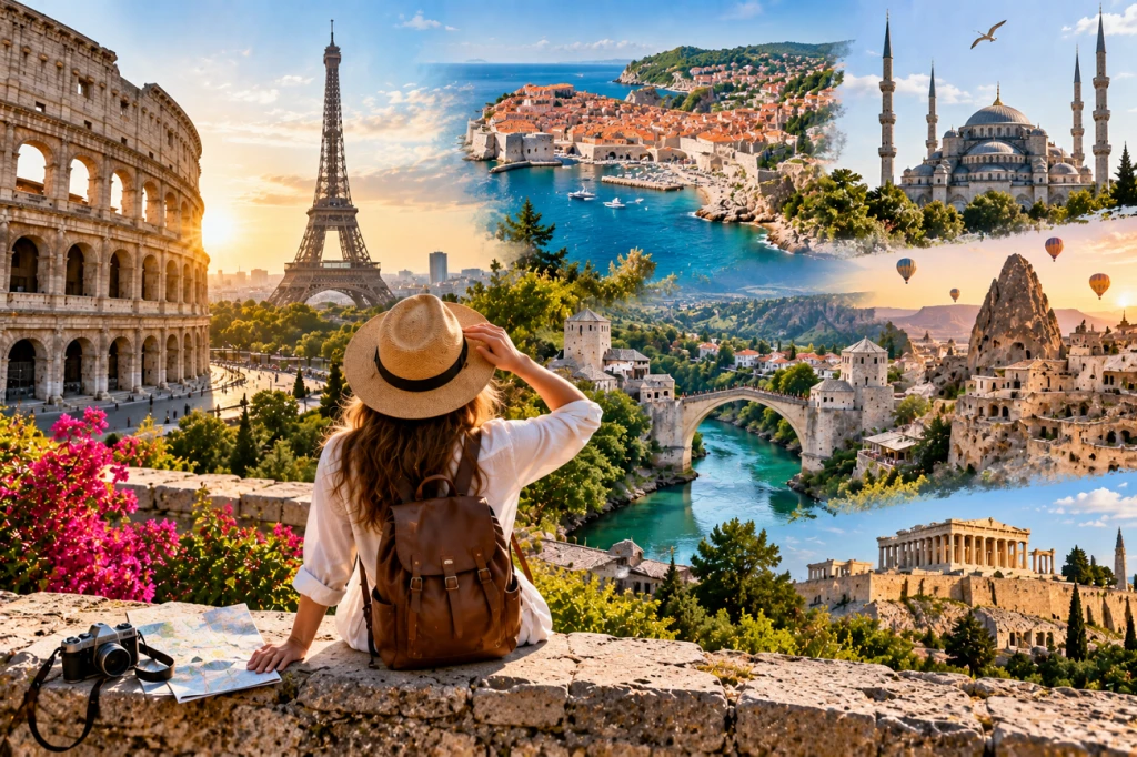 Los 15 mejores países para un tour cultural en el extranjero