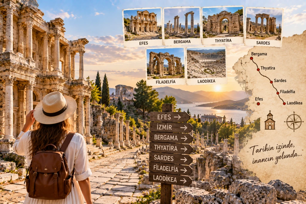 The Seven Churches Route in Turkey