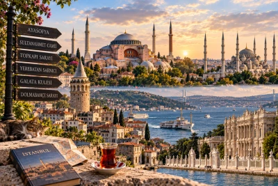 İstanbul’da Mutlaka Görülmesi Gereken 30 Tarihi Yer  İstanbul, iki kıtayı birbirine bağlayan konumu, binlerce yıllık geçmişi ve farklı medeniyetlerden kalan tarihi yapılarıyla Türkiye’nin en önemli kültür turizmi destinasyonlarından biridir.  Bizans ve Osmanlı imparatorluklarının başkentliğini yapan şehir; saraylardan camilere, kiliselerden sarnıçlara, surlardan tarihi çarşılara kadar çok sayıda önemli eseri bir arada barındırır. İstanbul’un Tarihi Alanları, UNESCO Dünya Mirası Listesi’ne 1985 yılında dahil edilmiştir. UNESCO kapsamındaki alan; Sultanahmet Arkeolojik Parkı, Süleymaniye çevresi, Zeyrek çevresi ve İstanbul kara surları olmak üzere dört ana bölümden oluşur.  Peki İstanbul’da mutlaka görülmesi gereken tarihi yerler hangileri?  İşte İstanbul’un tarihini yakından tanımak isteyenlerin keşfetmesi gereken 30 tarihi yer.  1. Ayasofya  İstanbul’un en önemli tarihi yapılarından biri olan Ayasofya, şehrin simge yapıları arasında yer alır.  Yüzyıllar boyunca farklı dini ve siyasi dönemlere tanıklık eden yapı, mimarisi, büyük kubbesi ve tarihi geçmişiyle İstanbul gezilerinin en önemli duraklarından biridir.  Ayasofya’yı ziyaret ederken Sultanahmet Meydanı, Yerebatan Sarnıcı ve Topkapı Sarayı'nı aynı rota üzerinde değerlendirebilirsiniz.  Öne çıkan: Bizans ve Osmanlı tarihi, mimari ve dini miras.  2. Topkapı Sarayı  Osmanlı İmparatorluğu’nun uzun dönem boyunca yönetim merkezi olan Topkapı Sarayı, İstanbul’un en önemli tarihi yapılarından biridir.  Saray kompleksinde farklı avlular, tarihi yapılar, koleksiyonlar ve Harem bölümü bulunur.  Özellikle Osmanlı saray yaşamını merak edenler için Topkapı Sarayı mutlaka görülmesi gereken yerler arasındadır.  Topkapı Sarayı, İstanbul’un UNESCO kapsamındaki tarihi alanlarının önemli unsurlarından biridir.  Öne çıkan: Osmanlı tarihi ve saray kültürü.  3. Sultanahmet Camii  İstanbul’un en tanınan dini yapılarından biri olan Sultanahmet Camii, Sultanahmet Meydanı'nda yer alır.  Mimarisi, kubbeleri, iç mekân süslemeleri ve altı minaresiyle İstanbul silüetinin önemli parçalarından biridir.  Cami ziyaretini Ayasofya, Hipodrom ve Yerebatan Sarnıcı ile birlikte planlayabilirsiniz.  Öne çıkan: Osmanlı mimarisi.  4. Yerebatan Sarnıcı  İstanbul’un en etkileyici tarihi yapılarından biri olan Yerebatan Sarnıcı, yer altında oluşturulan görkemli mimarisiyle dikkat çeker.  Yüzlerce sütunun oluşturduğu atmosfer, burayı İstanbul’daki diğer tarihi yapılardan farklı bir konuma taşır.  Özellikle ilk kez İstanbul’u ziyaret edenler için Sultanahmet bölgesinde mutlaka görülmesi gereken yerlerden biridir.  Öne çıkan: Bizans dönemi, yeraltı mimarisi ve sarnıç sistemi.  5. İstanbul Arkeoloji Müzeleri  İstanbul Arkeoloji Müzeleri, farklı dönemlere ve medeniyetlere ait çok sayıda eseri bir arada görme fırsatı sunar.  Arkeoloji Müzesi, Eski Şark Eserleri Müzesi ve Çinili Köşk çevresindeki koleksiyonlar, İstanbul’un tarihini daha geniş bir perspektiften anlamaya yardımcı olur.  Müze, Topkapı Sarayı ve Gülhane Parkı ile birlikte kolayca ziyaret edilebilir.  Öne çıkan: Arkeoloji ve dünya medeniyetleri.  6. Süleymaniye Camii  Mimar Sinan’ın önemli eserlerinden biri olan Süleymaniye Camii, İstanbul’un tarihi silüetini belirleyen yapılardan biridir.  Haliç ve İstanbul manzarasıyla da dikkat çeken cami, çevresindeki tarihi mahalle ve külliye yapılarıyla birlikte görülmelidir.  UNESCO, Süleymaniye bölgesini İstanbul’un Tarihi Alanları içerisindeki dört bileşenden biri olarak tanımlamaktadır.  Öne çıkan: Mimar Sinan ve Osmanlı mimarisi.  7. Kapalıçarşı  Dünyanın en eski ve en büyük kapalı çarşılarından biri olarak tanınan Kapalıçarşı, İstanbul’un ticari tarihini keşfetmek isteyenler için önemli bir duraktır.  Çarşı içerisinde geleneksel el sanatları, takılar, halılar, deri ürünleri ve farklı hediyelik seçenekleri bulunabilir.  Tarihi atmosferi nedeniyle yalnızca alışveriş için değil, İstanbul’un geçmişini hissetmek için de ziyaret edilebilir.  Öne çıkan: Osmanlı ticaret kültürü.  8. Mısır Çarşısı  Eminönü’nde bulunan Mısır Çarşısı, İstanbul’un tarihi alışveriş noktalarından biridir.  Baharatlar, lokumlar, kuruyemişler, geleneksel ürünler ve hediyelikler çarşının öne çıkan ürünleri arasındadır.  Mısır Çarşısı ziyaretini Yeni Camii ve Eminönü çevresiyle birleştirebilirsiniz.  Öne çıkan: Osmanlı döneminden gelen çarşı kültürü.  9. Galata Kulesi  Beyoğlu ve Galata bölgesinin en tanınan simgelerinden biri olan Galata Kulesi, İstanbul manzarasını yüksekten izlemek isteyenlerin popüler duraklarından biridir.  Kule çevresindeki Galata sokakları, tarihi yapıları ve kafeleriyle birlikte keşfedilebilir.  Galata Kulesi, özellikle İstanbul tarihi yerler ve İstanbul’da gezilecek yerler aramalarında öne çıkan yapılardan biridir.  Öne çıkan: Galata tarihi ve İstanbul manzarası.  10. Dolmabahçe Sarayı  Boğaz kıyısında yer alan Dolmabahçe Sarayı, Osmanlı İmparatorluğu’nun son dönemini anlamak açısından önemli bir tarihi yapıdır.  Avrupa etkilerinin görüldüğü mimarisi, geniş salonları ve Boğaz'a bakan konumu sarayın en dikkat çekici özelliklerindendir.  Beşiktaş gezisini Dolmabahçe Sarayı ile başlatıp Ortaköy ve Boğaz hattında devam ettirebilirsiniz.  Öne çıkan: Osmanlı’nın son dönemi ve saray mimarisi.  11. Rumeli Hisarı  Fatih Sultan Mehmet döneminde İstanbul’un fethinden önce Boğaz'ın kontrolünü güçlendirmek amacıyla inşa edilen Rumeli Hisarı, İstanbul’un önemli tarihi kalelerinden biridir.  Boğaz kıyısındaki konumu sayesinde tarih ve manzarayı aynı noktada buluşturur.  Özellikle İstanbul’un fetih tarihine ilgi duyanlar için görülmesi gereken yerler arasındadır.  Öne çıkan: İstanbul’un fethi ve Osmanlı askeri mimarisi.  12. Kariye Camii  İstanbul’un tarihi kara surları yakınında bulunan Kariye, Bizans döneminden kalan mozaik ve freskleriyle dikkat çeken önemli bir yapıdır.  Yapının tarihi geçmişi, İstanbul’un Bizans mirasını anlamak isteyenler için özel bir önem taşır.  UNESCO'nun İstanbul’un Tarihi Alanları açıklamasında eski Kariye Kilisesi, 14. ve 15. yüzyıllara ait mozaik ve resimleriyle tarihi mirasın önemli unsurlarından biri olarak belirtilmektedir.  Öne çıkan: Bizans sanatı ve dini mimari.  13. İstanbul Kara Surları  İstanbul’un tarihi kara surları, şehrin geçmişteki savunma sisteminin en önemli parçalarındandır.  Özellikle Topkapı, Edirnekapı ve çevresindeki sur bölümleri, İstanbul’un tarihi dokusunu farklı bir açıdan görme imkânı sunar.  UNESCO’nun İstanbul Dünya Mirası alanı içerisindeki dört bileşenden biri de kara surları ve çevresindeki tarihi alandır.  Öne çıkan: Bizans ve Osmanlı savunma tarihi.  14. Hipodrom – Sultanahmet Meydanı  Günümüzde Sultanahmet Meydanı olarak kullanılan alan, Bizans döneminde Konstantinopolis Hipodromu'nun bulunduğu bölgedir.  Hipodrom, imparatorluk döneminde yarışların, törenlerin ve önemli kamusal etkinliklerin gerçekleştirildiği merkezlerden biriydi.  Bugün bölgede tarihi sütunlar ve anıtlar görülebilir.  UNESCO da Konstantin Hipodromu'nu İstanbul’un Tarihi Alanları içerisindeki önemli tarihi unsurlardan biri olarak gösteriyor.  Öne çıkan: Bizans tarihi ve antik İstanbul.  15. Çemberlitaş Sütunu  Sultanahmet ile Kapalıçarşı arasında bulunan Çemberlitaş Sütunu, İstanbul’un Roma döneminden günümüze ulaşan önemli anıtlarından biridir.  Tarihi yarımadada yürüyüş yaparken kolayca görülebilecek yapı, İstanbul’un Roma geçmişini hatırlatan önemli eserlerden biridir.  Öne çıkan: Roma dönemi ve antik İstanbul.  16. Aya İrini  Topkapı Sarayı'nın yakınında bulunan Aya İrini, İstanbul’un Bizans döneminden kalan önemli dini yapılarından biridir.  Tarihi boyunca farklı işlevlerde kullanılan yapı, özellikle mimari atmosferi ve tarihi geçmişiyle dikkat çeker.  Aya İrini, Topkapı Sarayı ve İstanbul Arkeoloji Müzeleri ile aynı gün içinde ziyaret edilebilir.  Öne çıkan: Bizans mimarisi ve tarihi.  17. Küçük Ayasofya Camii  Bizans döneminde Aziz Sergius ve Bacchus Kilisesi olarak inşa edilen yapı, İstanbul’un önemli tarihi eserleri arasında yer alır.  Daha sonra camiye dönüştürülen yapı, Bizans ve Osmanlı dönemlerinin izlerini bir arada taşır.  UNESCO, Küçük Ayasofya'yı İstanbul’un Tarihi Alanları kapsamında yer alan önemli yapılardan biri olarak listeler.  Öne çıkan: Bizans mimarisi ve Osmanlı dönemi.  18. Zeyrek Camii  Fatih ilçesindeki Zeyrek bölgesinde bulunan yapı, Bizans dönemindeki Pantokrator Manastırı'nın bir bölümünün dönüşümüyle günümüze ulaşmıştır.  Zeyrek, İstanbul’un farklı dönemlerini aynı bölgede görme fırsatı sunan önemli tarihi alanlardan biridir.  UNESCO'nun İstanbul miras alanının bileşenlerinden biri de Zeyrek Camii ve çevresidir.  Öne çıkan: Bizans ve Osmanlı mirası.  19. Fatih Camii ve Külliyesi  İstanbul’un fethinden sonra Fatih Sultan Mehmet tarafından yaptırılan Fatih Camii ve Külliyesi, İstanbul’un önemli Osmanlı eserlerinden biridir.  Cami, medrese, türbe ve diğer külliye yapılarıyla birlikte değerlendirilmelidir.  Fatih bölgesi, tarihi yarımadada Osmanlı dönemini keşfetmek isteyenler için başlı başına bir kültür rotası oluşturur.  Öne çıkan: Osmanlı tarihi ve külliye mimarisi.  20. Şehzade Camii  Mimar Sinan’ın İstanbul’daki önemli eserlerinden biri olan Şehzade Camii, klasik Osmanlı mimarisinin gelişimini görmek açısından dikkat çekicidir.  Süleymaniye Camii ile birlikte değerlendirildiğinde Mimar Sinan’ın mimari anlayışındaki gelişimi daha iyi gözlemlemek mümkündür.  Öne çıkan: Mimar Sinan ve klasik Osmanlı mimarisi.  21. Sokullu Mehmet Paşa Camii  Küçük Ayasofya çevresinde bulunan Sokullu Mehmet Paşa Camii, Mimar Sinan'ın önemli eserleri arasında yer alır.  İç mekânındaki mimari detayları ve çini süslemeleriyle dikkat çeken cami, İstanbul’un tarihi yarımadasındaki kültür rotalarına dahil edilebilir.  Öne çıkan: Mimar Sinan ve Osmanlı sanatı.  22. Valens Su Kemeri – Bozdoğan Kemeri  İstanbul’un Roma ve Bizans dönemlerinden kalan önemli mühendislik yapılarından biri Valens Su Kemeri, günümüzde Bozdoğan Kemeri adıyla da bilinir.  Şehrin eski su sisteminin önemli parçalarından biri olan kemer, İstanbul’un yalnızca dini ve siyasi değil, teknik tarihini de gösterir.  UNESCO, Valens Su Kemeri'ni İstanbul’un Tarihi Alanları'nın önemli unsurlarından biri olarak belirtmektedir.  Öne çıkan: Roma-Bizans mühendisliği.  23. Tekfur Sarayı  İstanbul kara surları yakınında bulunan Tekfur Sarayı, Bizans döneminden günümüze ulaşan önemli saray yapılarından biridir.  İstanbul’un Bizans geçmişini keşfetmek isteyenler için özellikle değerli bir duraktır.  Tekfur Sarayı'nı Kariye ve kara surlarıyla birlikte ziyaret ederek Haliç çevresinde farklı bir tarihi rota oluşturabilirsiniz.  Öne çıkan: Bizans saray mimarisi.  24. Mihrimah Sultan Camii – Edirnekapı  Edirnekapı'da bulunan Mihrimah Sultan Camii, Mimar Sinan tarafından tasarlanan önemli Osmanlı eserlerinden biridir.  Konumu nedeniyle İstanbul kara surları ve tarihi mahallelerle birlikte ziyaret edilebilir.  Öne çıkan: Mimar Sinan ve Osmanlı mimarisi.  25. Beyazıt Camii  İstanbul’un tarihi merkezinde yer alan Beyazıt Camii, Osmanlı klasik dönem mimarisinin önemli örneklerinden biridir.  Kapalıçarşı ve İstanbul Üniversitesi çevresinde bulunan tarihi yapılarla birlikte ziyaret edilebilir.  Öne çıkan: Osmanlı mimarisi ve tarihi İstanbul.  26. Süleymaniye Tarihi Mahallesi  Süleymaniye yalnızca camisiyle değil, çevresindeki tarihi sokakları ve geleneksel şehir dokusuyla da keşfedilmelidir.  UNESCO, Süleymaniye bölgesini cami kompleksi, çarşılar ve geleneksel yerleşim dokusuyla birlikte İstanbul’un Tarihi Alanları'nın önemli bileşenlerinden biri olarak tanımlıyor.  Burada tarihi İstanbul atmosferini yürüyerek keşfetmek mümkündür.  Öne çıkan: Osmanlı şehir kültürü.  27. Fener ve Balat Tarihi Bölgesi  Haliç kıyısındaki Fener ve Balat, renkli tarihi evleri, dini yapıları ve dar sokaklarıyla İstanbul’un en karakteristik bölgelerinden biridir.  Bölgede farklı dönemlere ait dini ve sivil mimari örneklerini görmek mümkündür.  Fener Rum Patrikhanesi ve çevredeki tarihi yapılar da bölge gezisine dahil edilebilir.  Öne çıkan: Çok kültürlü İstanbul ve tarihi şehir dokusu.  28. Ortaköy Camii  Boğaz kıyısındaki konumuyla İstanbul’un en tanınan yapılarından biri olan Ortaköy Camii, özellikle manzarası ve zarif mimarisiyle dikkat çeker.  Cami, Boğaz gezileri ve Beşiktaş–Ortaköy rotası içinde değerlendirilebilir.  Öne çıkan: 19. yüzyıl Osmanlı mimarisi ve Boğaz manzarası.  29. Beylerbeyi Sarayı  Anadolu Yakası'nda, Boğaz'ın kıyısında bulunan Beylerbeyi Sarayı, Osmanlı döneminin önemli saray yapılarından biridir.  Avrupa ve Osmanlı mimari anlayışlarının bir arada görülebildiği saray, özellikle İstanbul’un Anadolu Yakası'ndaki tarihi yerlerini keşfetmek isteyenler için iyi bir seçenektir.  Öne çıkan: Osmanlı saray yaşamı ve Boğaz.  30. Kız Kulesi  Üsküdar açıklarında yer alan Kız Kulesi, İstanbul’un en tanınan simgelerinden biridir.  Boğaz'ın ortasındaki konumu ve çevresindeki efsaneler, kuleyi İstanbul gezilerinin özel duraklarından biri haline getirir.  Kız Kulesi ziyaretini Üsküdar sahili, Salacak ve Boğaz manzarasıyla birleştirebilirsiniz.  Öne çıkan: İstanbul simgesi, Boğaz ve tarihi efsaneler.