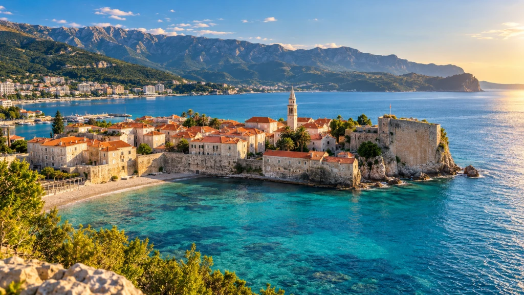 Budva Rotası Turu Rotası (Pegasus Havayolları İle)