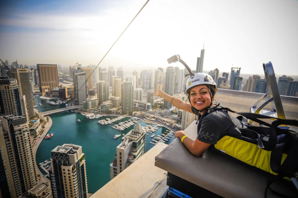 XLine Dubai – Şehir Üzerinde Zipline Deneyimi