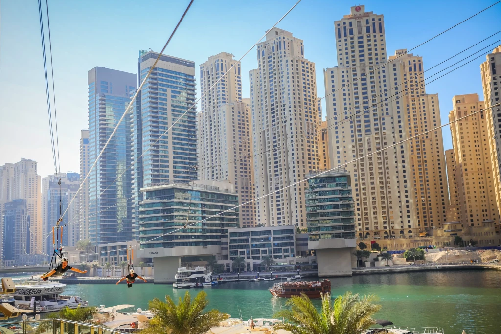 XLine Dubai – Şehir Üzerinde Zipline Deneyimi