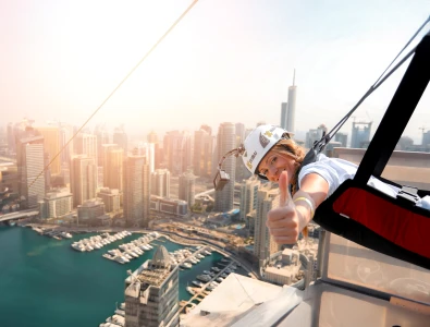XLine Dubai – Şehir Üzerinde Zipline Deneyimi