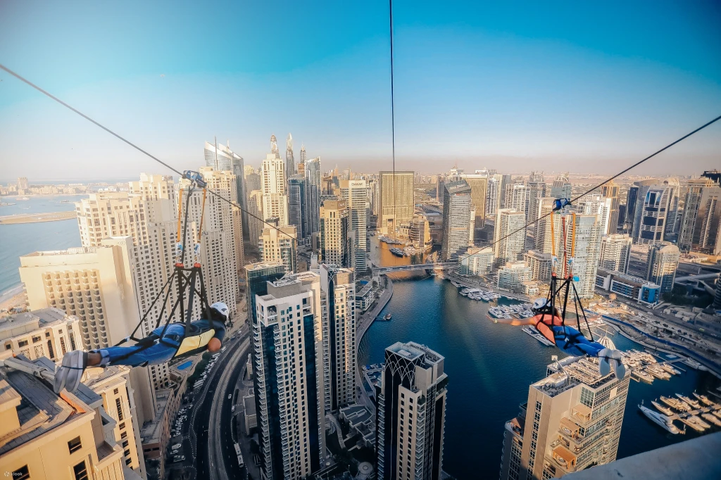 XLine Dubai – Şehir Üzerinde Zipline Deneyimi