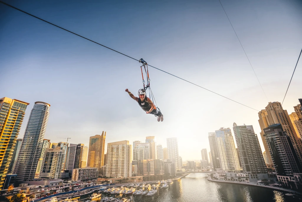 XLine Dubai – Şehir Üzerinde Zipline Deneyimi