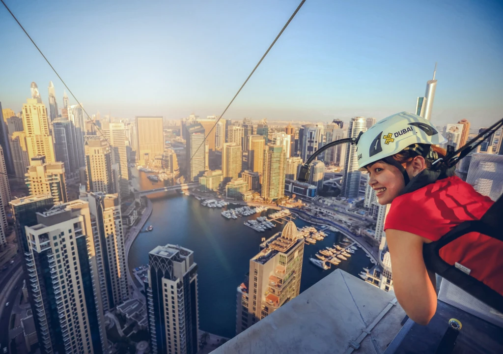 XLine Dubai – Şehir Üzerinde Zipline Deneyimi