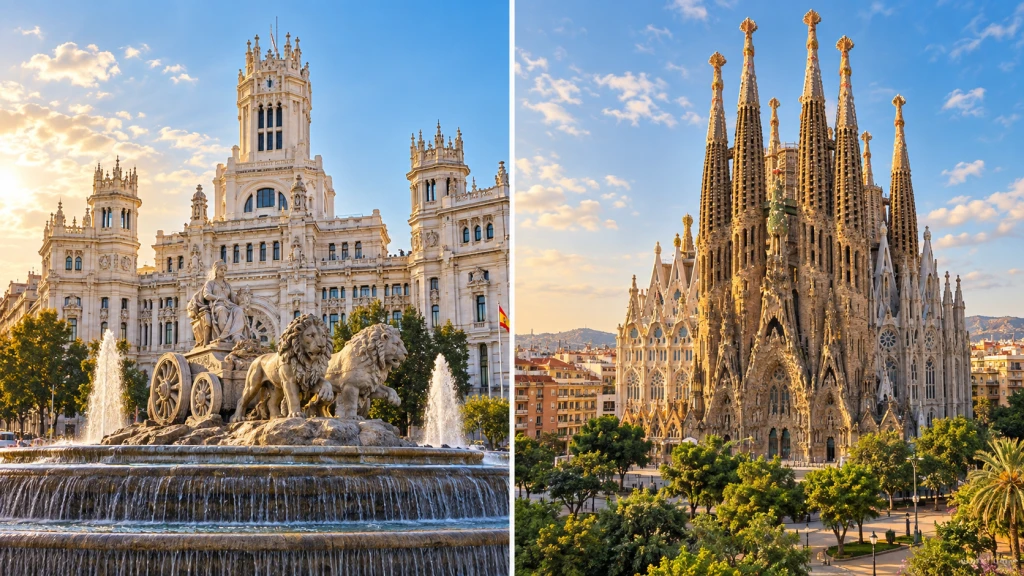 Fırsat Barcelona & Madrid Turu Rotası