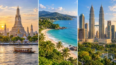 Bangkok & Phuket ve Kuala Lumpur Turu Rotası