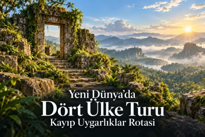 Yeni Dünya’da Dört Ülke Turu Kayıp Uygarlıklar Rotası