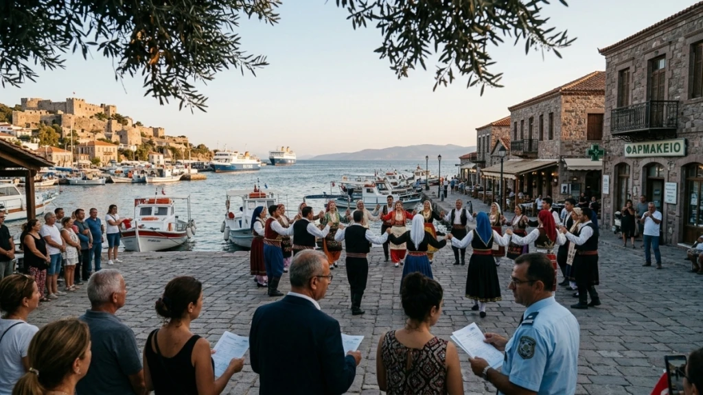 Ege’nin İki Yakası Barış İçin Buluşuyo